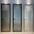 卫生间门极窄自装钛镁铝合金简约厕所平开门浴室门超白长虹玻璃门 抢极窄2.0型材+单包+超白长虹+