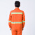 环卫工作服套装男路政道路救援高速施工园林绿化工程服反光条定制 灰反光条长袖(套装) 170/L