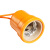 LED灯泡底座E27螺口通用灯头插座明装带线吸顶节能灯罗口灯座 C款【加厚型】灯头