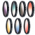 一叶兰 单反相机渐变镜适用于尼康佳能索尼37/43/49/58/67/7782相机圆形摄影滤镜渐变镜 62mm 自由搭配三色下单备注颜色或者联系客服