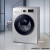 三星（SAMSUNG）8公斤超薄滚筒洗衣机全自动 安心添 泡泡净洗 WW80K5210VS/SC 银