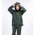 分体绿雨衣橄榄绿户外抢险救援保安制式徒步雨衣 橄绿分体套装有口袋 XXL