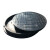 球墨铸铁圆形井盖B款 直径：800mm；荷载：50T；配套：配底座