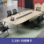 会议桌办公桌简约现代办公家具长条桌板式办工洽谈会议室桌椅组合 3.2米+10把椅