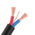 电线电缆1 1.5 2.5 4 6平方2 3铜芯国标阻燃户外软线护套线  京炼 2芯0.75平方100米