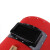 元族定制适用电焊防护面罩红钢纸手持式加厚焊工焊接氩弧焊手把式焊帽 默认9号镜片，(手持)如需其他色号，请备注