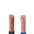 津达线缆 铜芯聚氯乙烯绝缘软电缆 BVR-450/750V-1*1.5 黄色 1m