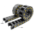 H25尼龙拖链S坦克链机床塑料履带电缆线槽高速雕刻机工业传动链条 25*77