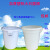 加厚圆桶塑料白桶大号级储水桶塑胶垃圾桶带盖圆桶大水桶 65L桶+盖白色