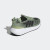 阿迪达斯 （adidas）三叶草男鞋女鞋春季新款SWIFTRUN22情侣运动鞋休闲鞋跑步鞋 GZ3505/绿黑 37
