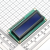 丢石头 字符型LCD液晶显示模块 1602 2004显示屏 带背光液晶屏幕 LCD1602，3.3V 蓝屏 10盒