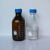流动相液相溶剂瓶液相色谱试剂瓶HPLC瓶2505001000ml蓝盖试剂瓶 500ml透明含盖1孔