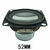 2寸全频喇叭48欧3W5W10W低音52mm蓝牙音箱小扬声器1.5寸直径40mm 43mm 4欧5W  全频方形