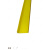 佛山市铝材门窗货架材料架防刮花U型防撞黄色加厚PVC胶条保护条盖 加厚黄色25内宽2米(1米/条) 仅有黄色