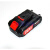 26V 36V锂电钻充电钻螺丝刀锂电池21V充电器 21V锂电池 红色+直冲