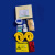 化学品泄漏处理包 应急箱-防溢便携包便携式应急包化学品泄露处理-实验室 明黄色