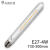 LED灯泡透明柱形灯丝玻璃灯管T30复古300mm长条爱迪生清光灯泡 300mm-6W 白