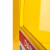 震迪气瓶柜工厂危化品储存柜双瓶黄色不带报警器可定制SD1243