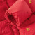 戴维贝拉【奥莱特卖】儿童羽绒服女童中国风外套保暖冬装童装小童拜年服 红色 90cm(建议身高80-90cm)