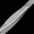 沁度304不锈钢镊子钝头敷料镊圆头带齿夹子长度12.5-30cm钳子直头工具 弯头160mm304材质
