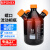 POMEX棕色四口T型3000ml