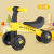 儿童平衡车无脚踏1一3岁宝宝滑行车小孩滑步车婴儿学步溜溜车四轮 活力黄