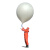 沸耐笙 FNS-19669 探空气象气球【本色】 50克 1件