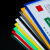 磁性文件套卡K士硬胶套 PVC证件卡套定制文件保护套白板展示磁卡 A4横版-强磁-默认蓝色