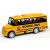 超级森林儿童合金公交车合金巴士车模型儿童玩具公交车金属车模型玩具 黄色校车