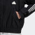 阿迪达斯 （adidas）外套男装春秋新款宽松休闲运动连帽夹克 HG2062黑色  S