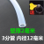 四季软管水管透明防冻牛筋加厚橡胶管塑料PVC蛇皮管4分6分1寸 50米(3分管内径12毫米 送卡箍)