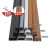 pvc方形线槽墙面不用打钉绝缘阻燃走线10米电线线槽 棕色3米线槽+6个配件 1米/根  小号12*8