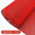 防滑垫浴室厕所卫生间厨房防滑地垫大面积/镂空网格垫PVC塑料地毯 红色 1.2米宽每米单价 5mm加厚加密
