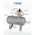 适用气动增压阀VBA10A-02增压泵VBA20A-03压缩空气气体加压VBA40A-04 VBA10A-02GN(含压力表消声器)
