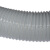 定制适用吸尘管软管PVC新料灰色风管 雕刻机吸尘软管包塑钢丝塑料管排尘管 内径150MM十米价（加厚0.83