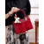 查瑞娜（ZAR&RUILR）香港代购红色婚包新中式国风妈妈手提包包女 酒红色礼盒（橙） 送礼袋丝巾 香港