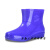 德国进口品质时尚短筒防水鞋雨鞋低筒雨靴女夏季厨房工作胶鞋 紫色单鞋标准码 41