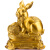 铜兔子摆件十二生肖兔家居客厅办公室装饰工艺品礼品生肖兔摆件 (小号)如意兔(高约15.5cm)