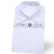 中神盾 D8500  短袖 男女式衬衫修身韩版职业商务免烫白色斜纹衬衣、 (100-499件价格） 白色超细斜 41码