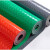 冰禹 BYX-441 PVC塑胶地板加厚地垫 防水防滑地垫塑料垫 绿色人字纹1.8m宽*1m长 单价