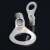 OT冷压端子压线鼻接线耳螺栓压线环圆形铜接头压线头镀银O型端头 OT1.5-8(1000只)