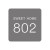 门牌号码牌创意宾馆酒店饭店包厢房间房号牌个性数字指示牌标 DZG506灰底立体白字 25x25cm