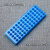 定制微型试管架60孔96孔塑料微量离心管架0.5/1.5ml/2ml ep管架双面架 60孔 蓝色