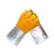安百利ABL-S518 1000度耐高温手套隔热耐磨钢铁冶金磨具锻造防护手套手背橙色38cm1副装