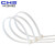 CHS长虹塑料自锁式尼龙扎带理线带捆扎束线带绑带 CHS-4-200 B级 500根/包 白色4×200