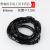 缠绕管电线保护套包线管4 8 10mm黑白色PE螺旋塑料缠绕带绕线管 8mm黑色