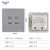 赛利普（SAILiPU）86型墙壁暗装USB插座面板多孔220V转5V四位usb充电开关插座 灰色