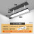 适用于嵌入式led灯长条 长方形办公室会议室走廊吊顶暗装过道平板灯 黑色120*30CM-LED白光-60W 20W(含)-69W(含) 30cmX120cm