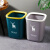 盛方拓 【16L方形颜色随机发货】塑料垃圾桶厨房卫生间垃圾桶酒店卫生桶方形办公室纸篓	