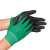 帮手仕  丁腈橡胶手套浸胶防滑防油耐磨焊工作业劳动工作手套K139 绿黑（12双）